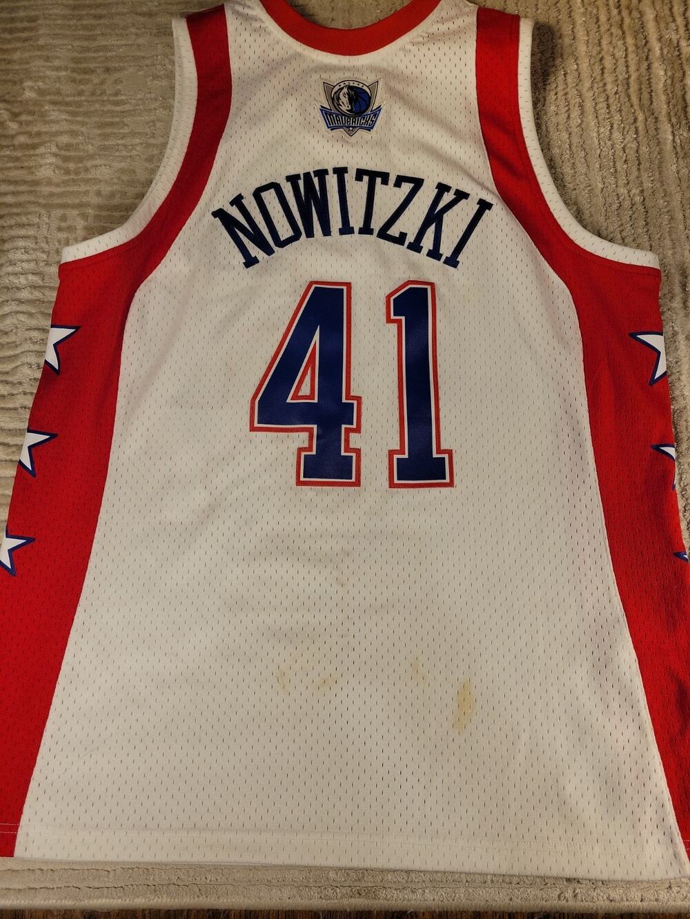 Dirk Nowitzki West All Star Jersey Mitchell & Ness Mens XL Basketball NBA Adult